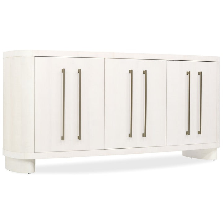 Melange - Bar None Credenza - White