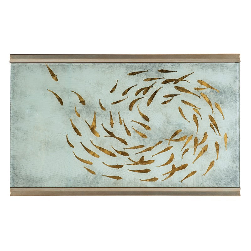 Melange - Koi Rectangle Cocktail Table