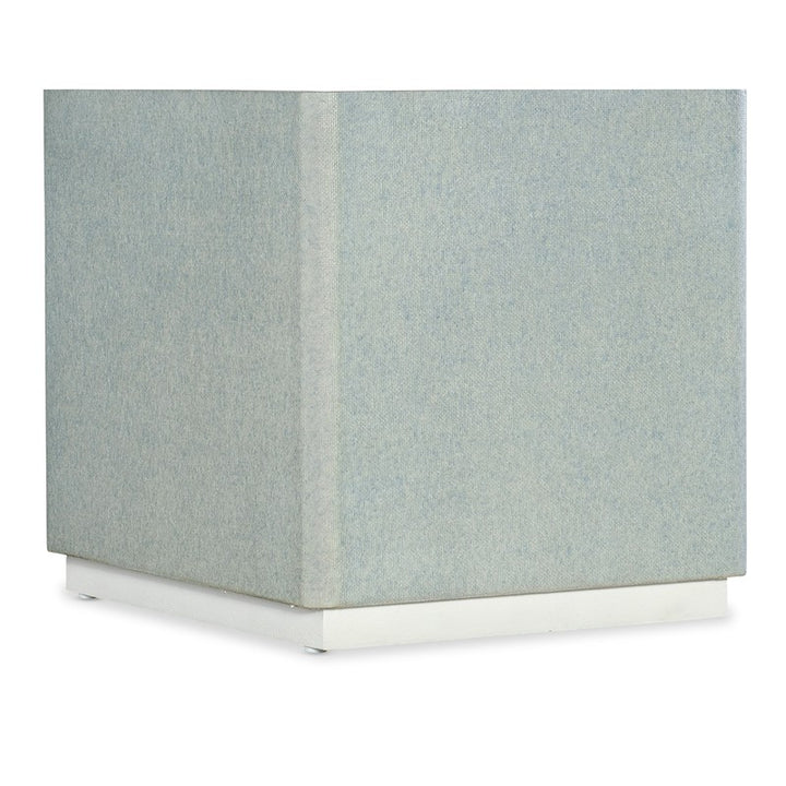 Melange - Atlantis End Table - White