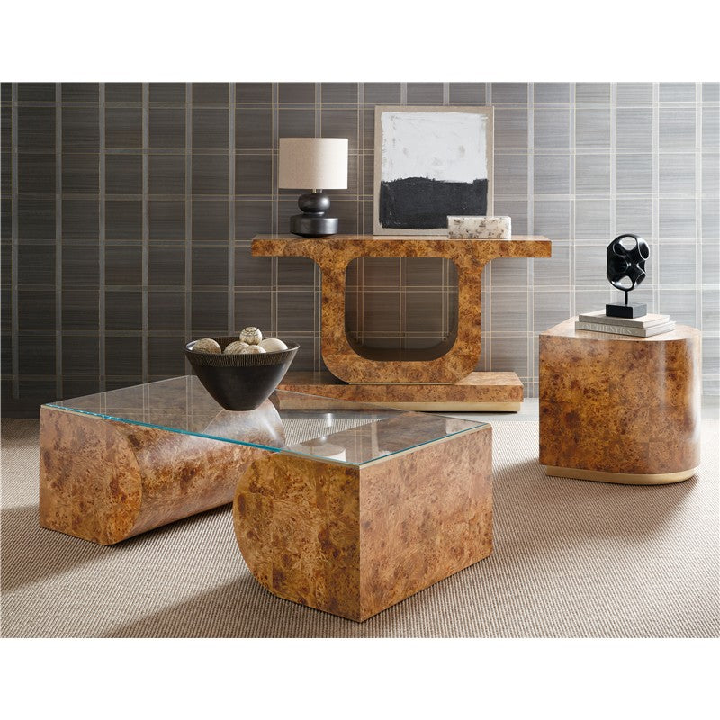 Melange - Burlesque Coffee Table - Light Brown