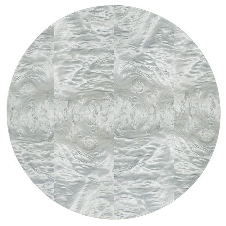 Melange - Emile Accent Table - Pearl Silver