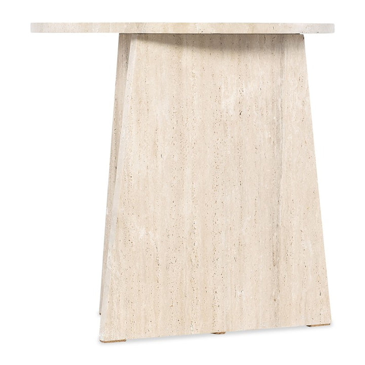 Melange - Cirque End Table - Beige