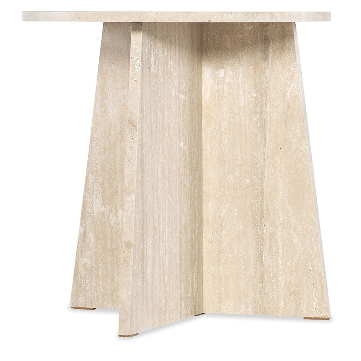 Melange - Cirque End Table - Beige