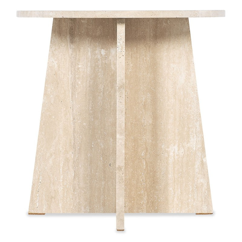 Melange - Cirque End Table - Beige