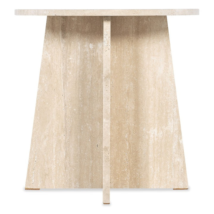 Melange - Cirque End Table - Beige