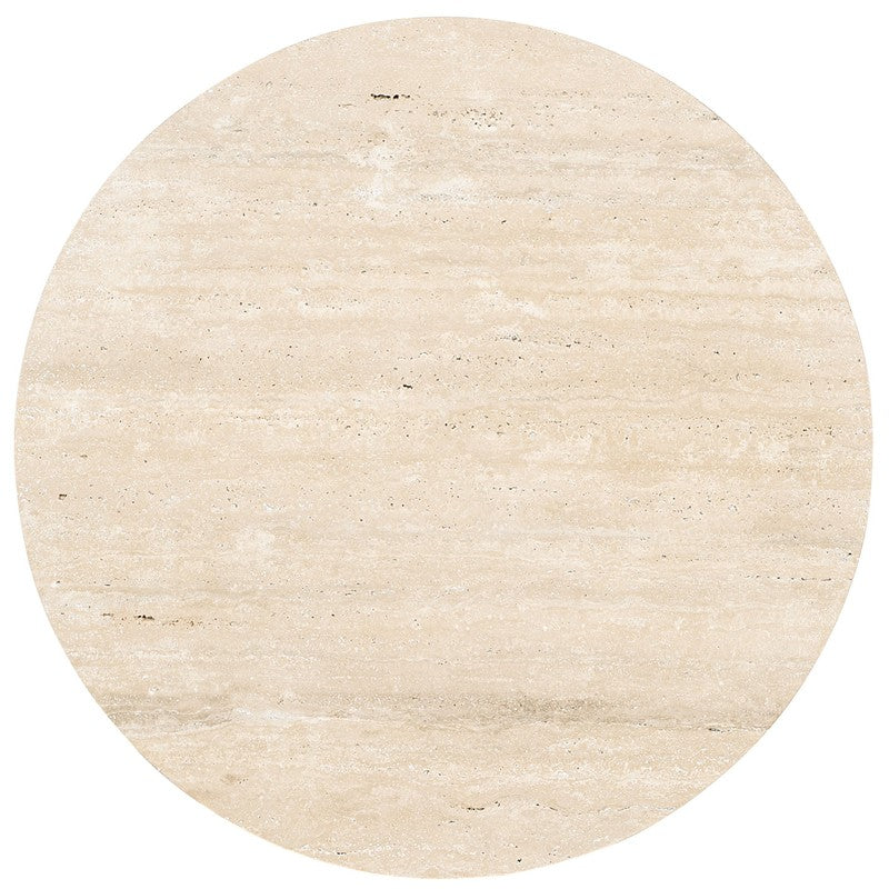 Melange - Cirque End Table - Beige