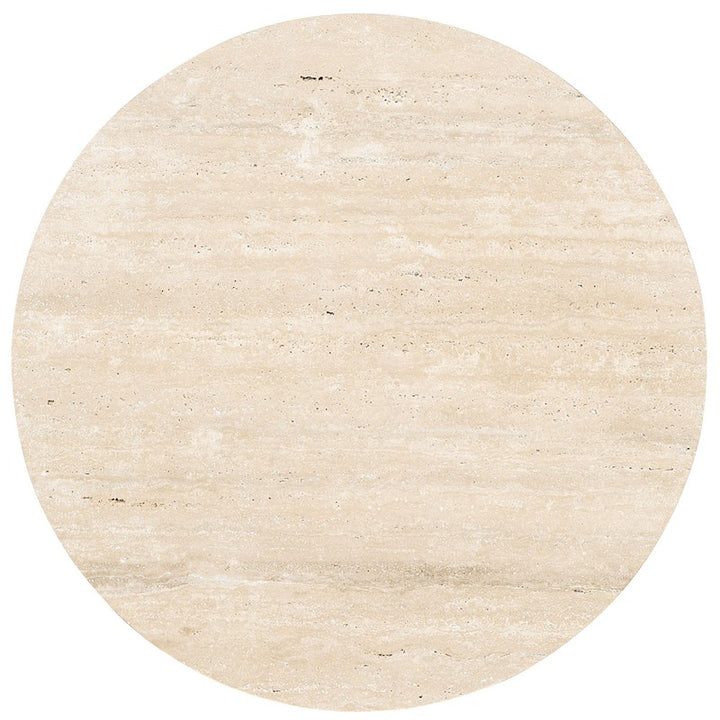 Melange - Cirque End Table - Beige