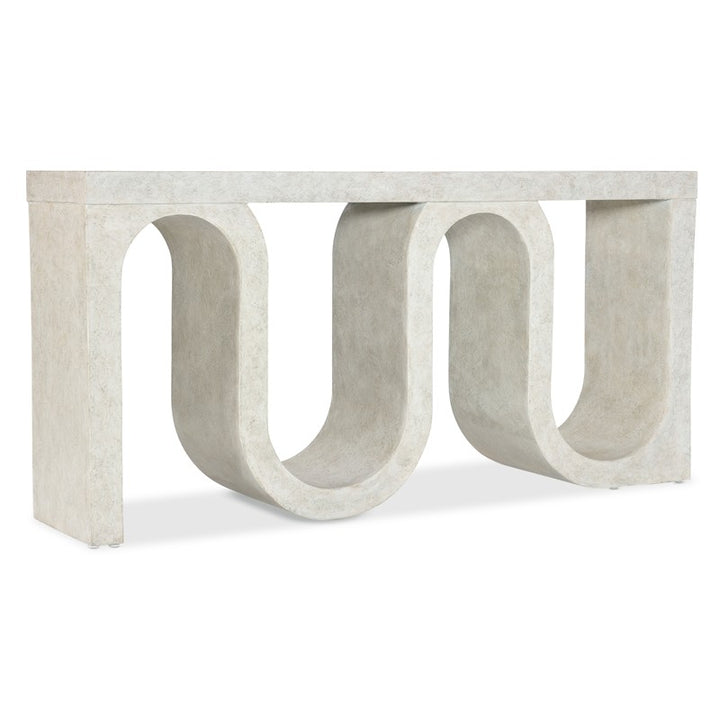 Melange - Snaked Console Table - White