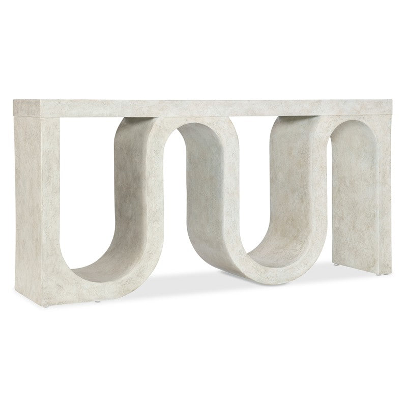 Melange - Snaked Console Table - White