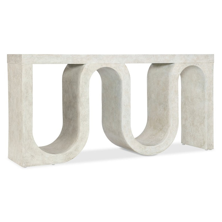 Melange - Snaked Console Table - White