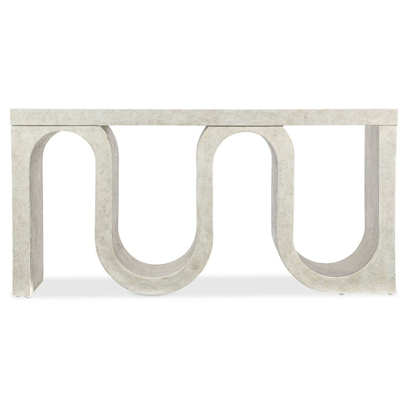 Melange - Snaked Console Table - White