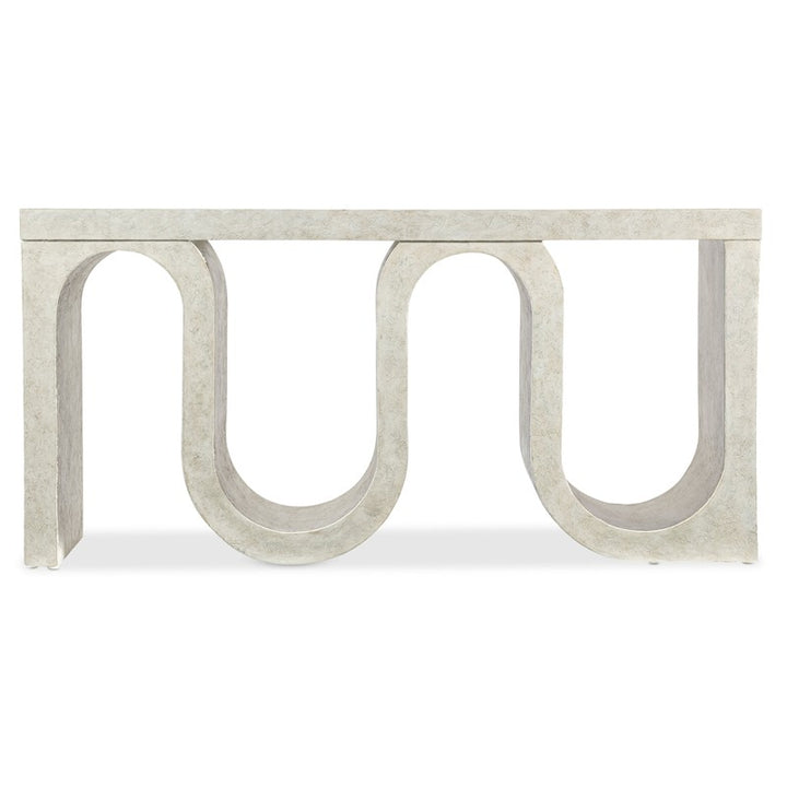 Melange - Snaked Console Table - White