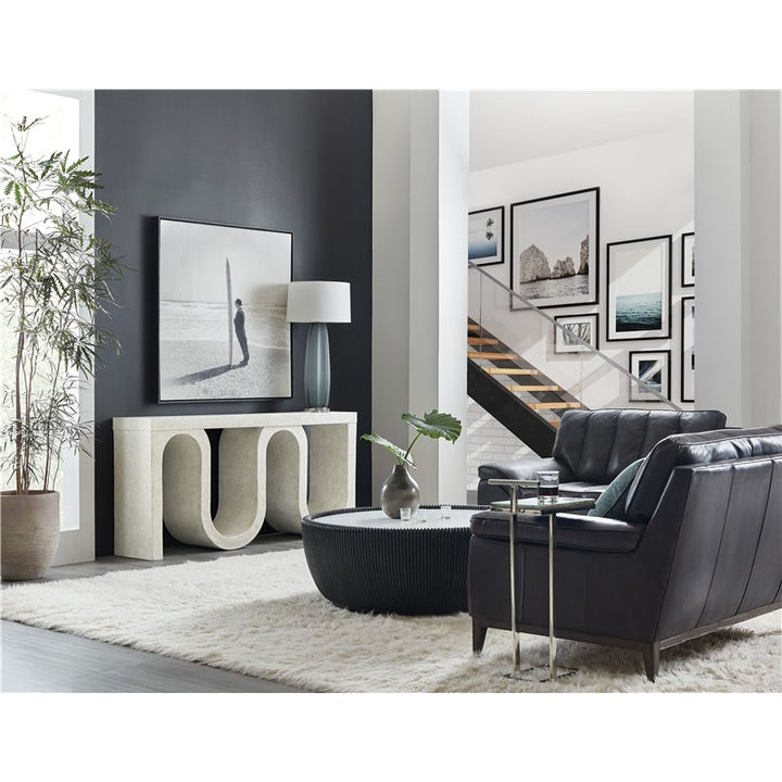 Melange - Snaked Console Table - White
