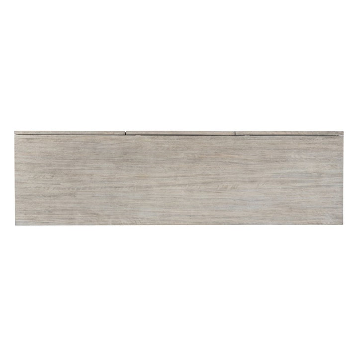 Melange - Ground Perspective Credenza - Pearl Silver