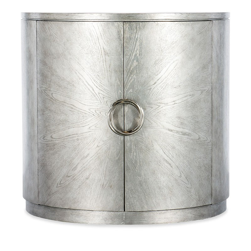 Melange - Deserie Demilune Chest - Pearl Silver