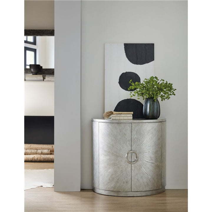 Melange - Deserie Demilune Chest - Pearl Silver
