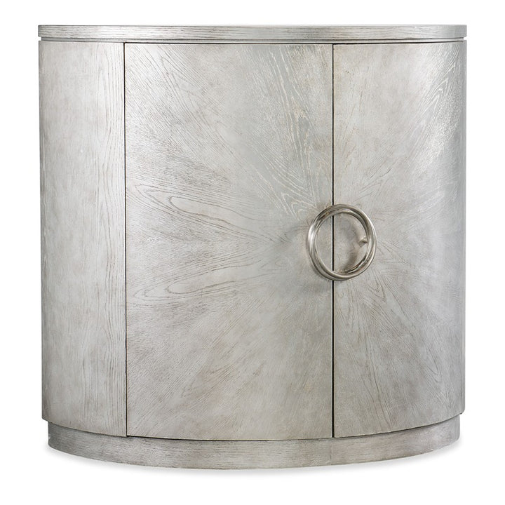 Melange - Deserie Demilune Chest - Pearl Silver