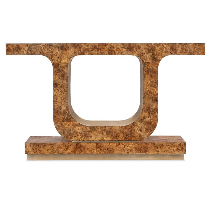 Melange - Burlesque Console Table - Light Brown