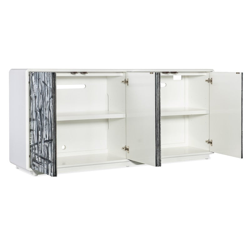 Melange - Graffitio Credenza - White