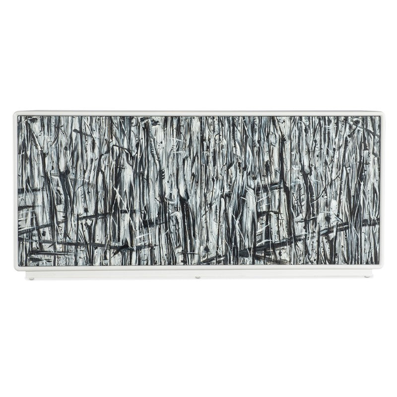 Melange - Graffitio Credenza - White