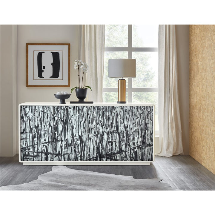 Melange - Graffitio Credenza - White