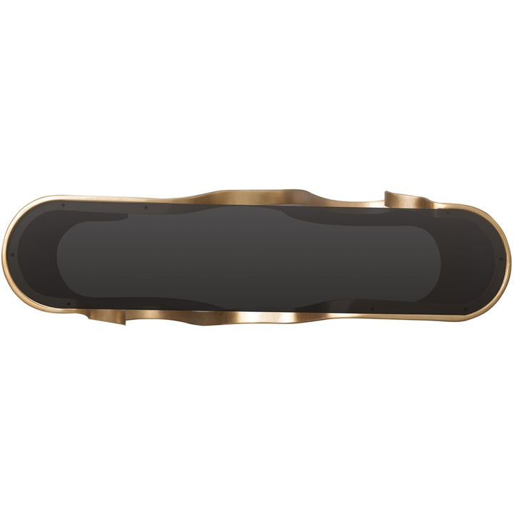 Melange - Even And Flow Console Table - Black