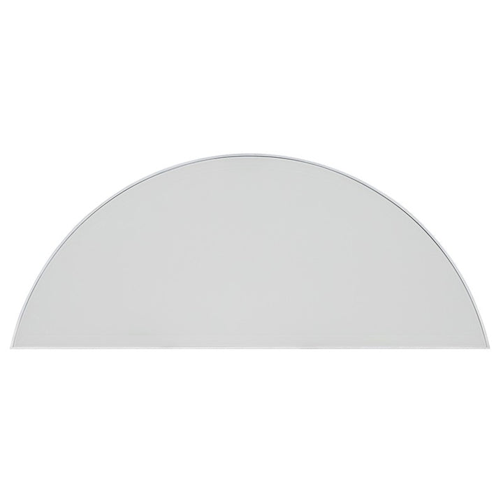 Melange - On The Bright Side Demilune Console - White