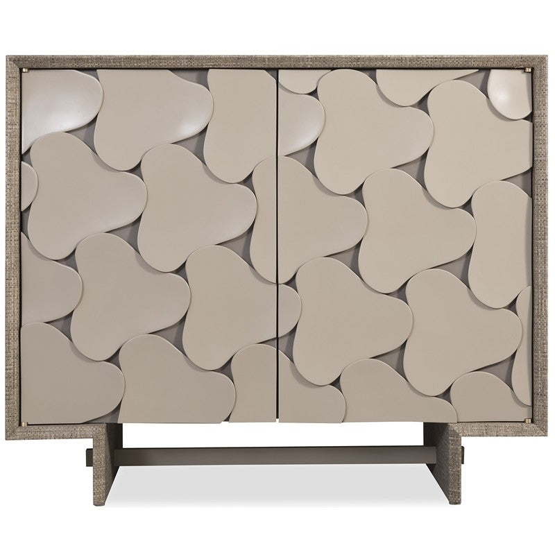 Melange - Pinwheel Hall Chest - Gray