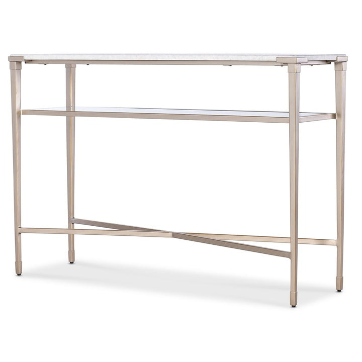 Melange - Jen Console Table - Gold