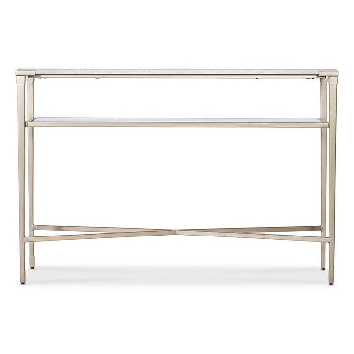 Melange - Jen Console Table - Gold