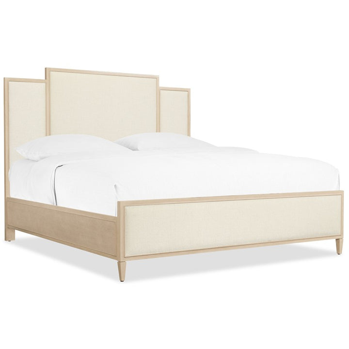 Melange - Be My Guest Queen Panel Bed - Beige