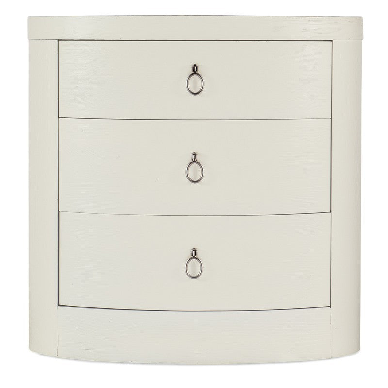Serenity - Wavecrest Oval Nightstand