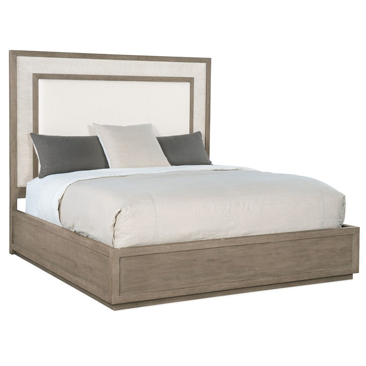 Serenity - Rookery California King Upholstered Panel Bed