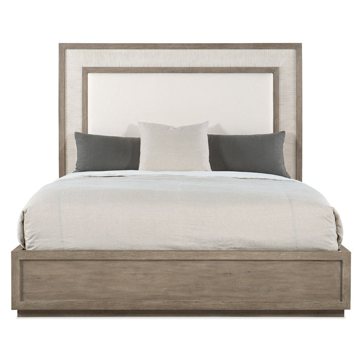 Serenity - Rookery King Upholstered Panel Bed