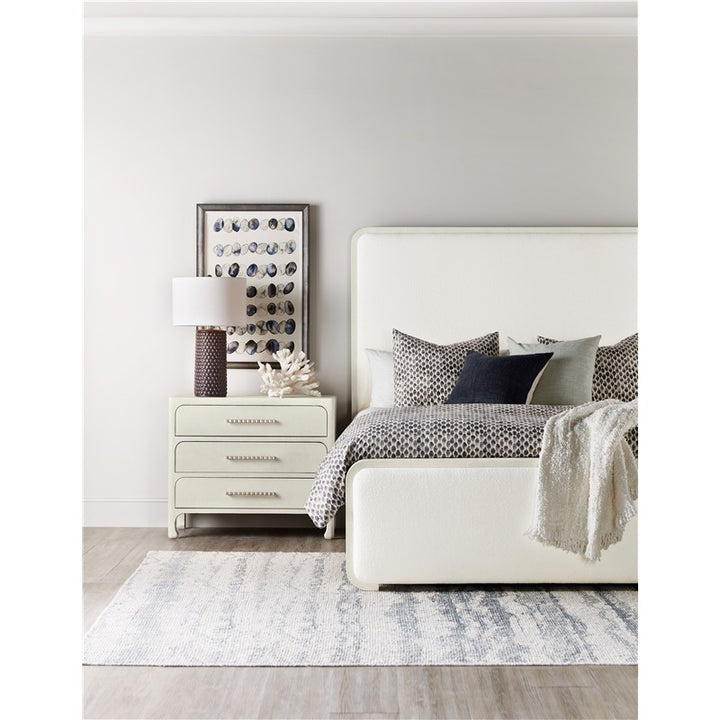 Serenity - Ashore Queen Upholstered Panel Bed