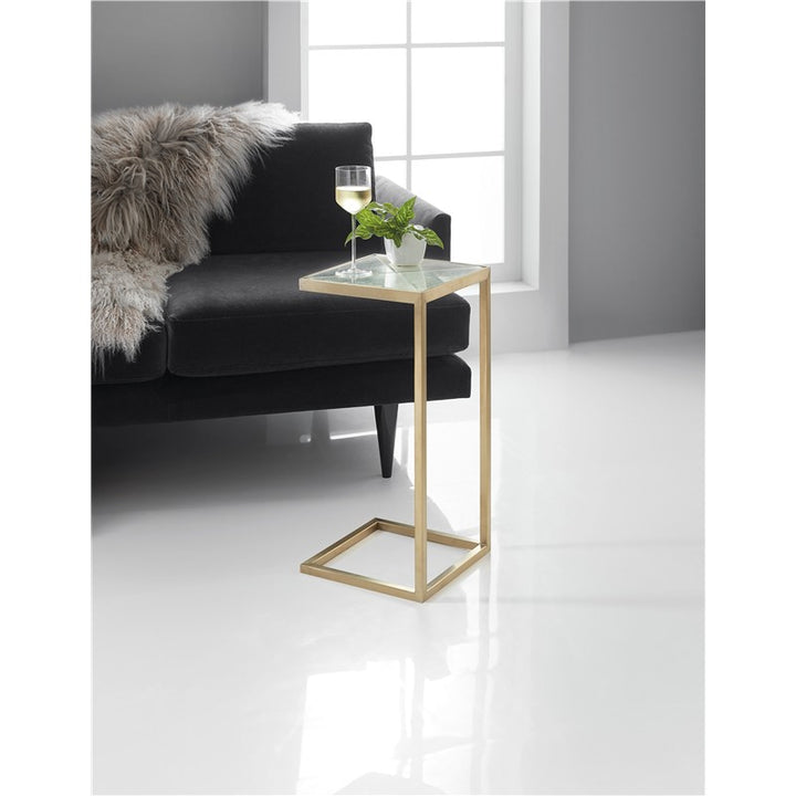 Melange - Holmes C-Shaped Accent Table