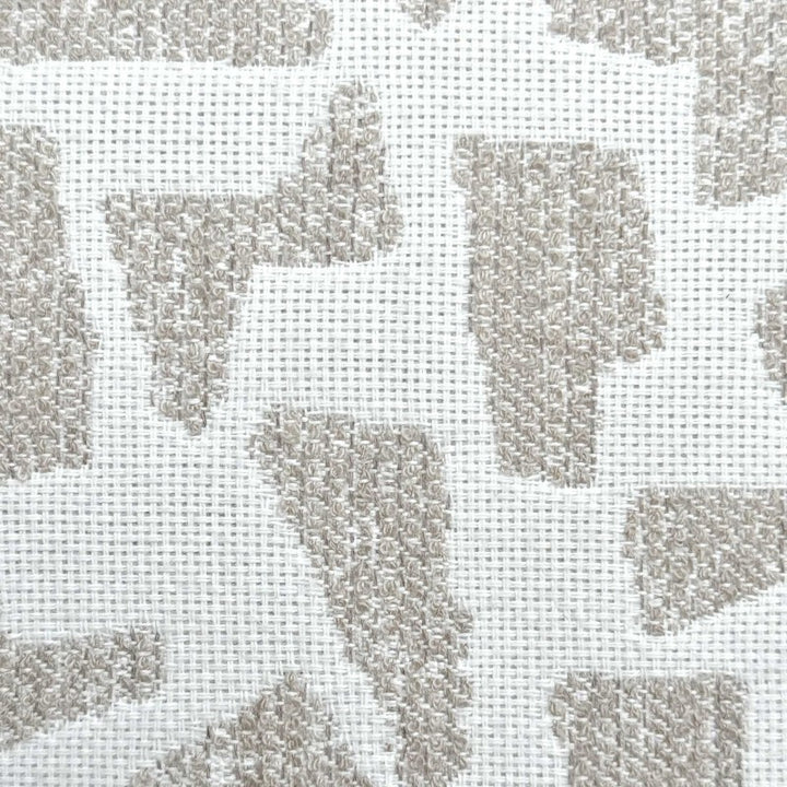 Scatter - Abstract Outdoor Pillow - Gray / White