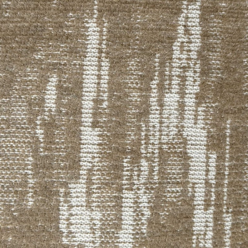 Mountains - Outdoor Sand Toned Pillow - Brown / White
