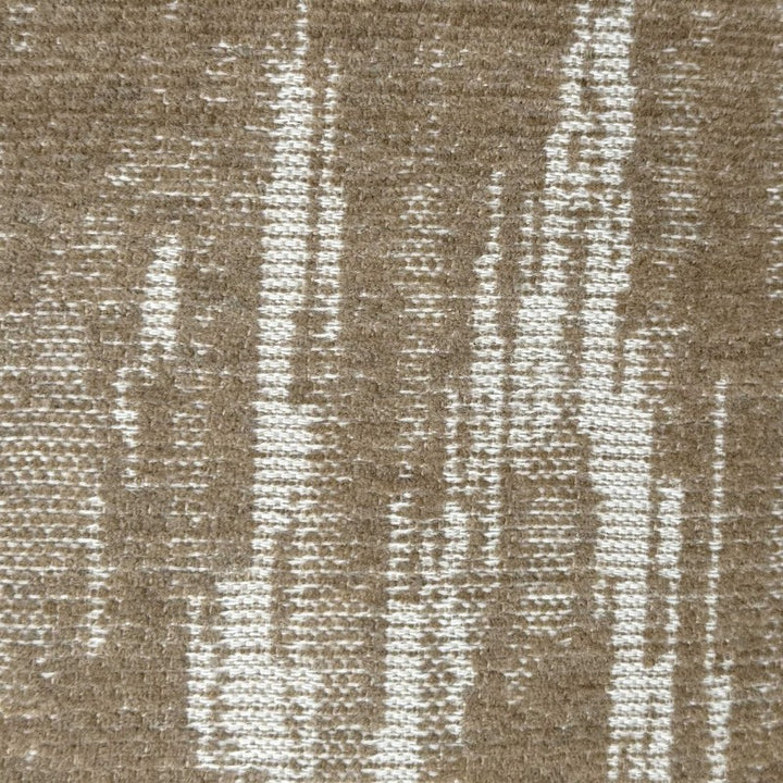 Mountains - Outdoor Sand Toned Pillow - Brown / White