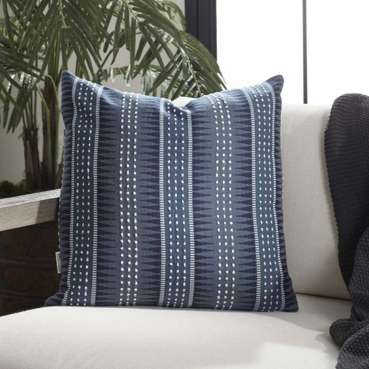 Backgammon - Outdoor Pillow - Slate