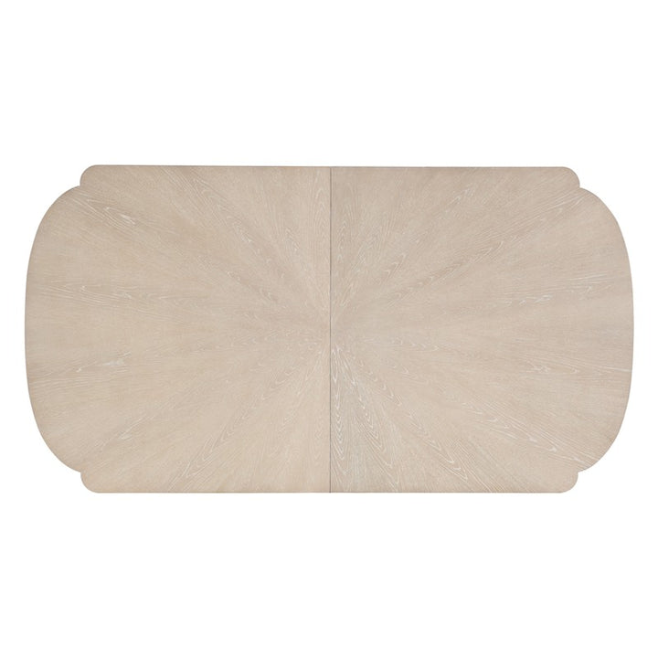 Nouveau Chic - Rectangle Dining Table With 1-22" Leaf - Light Brown