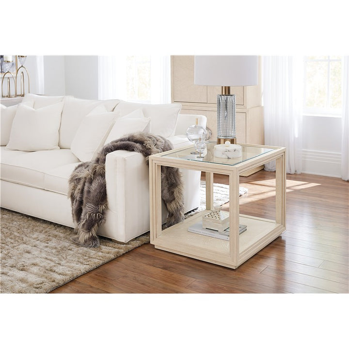 Nouveau Chic - End Table - Light Brown