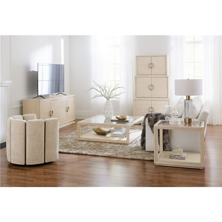 Nouveau Chic - End Table - Light Brown