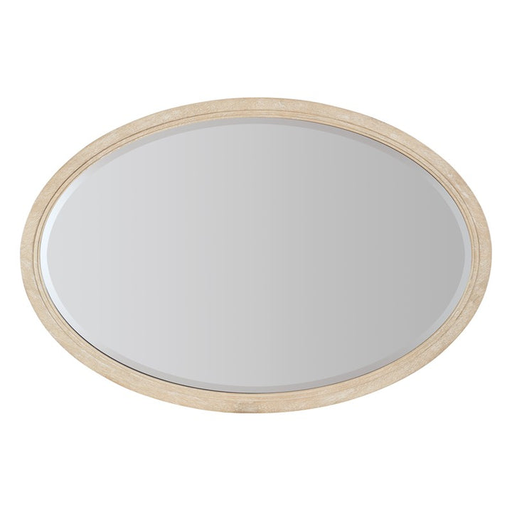 Nouveau Chic - Oval Mirror - Light Brown