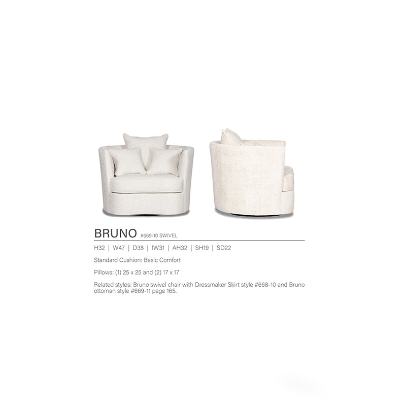Bruno Swivel Chair