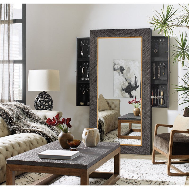 Big Sky - Floor Mirror With Jewelry Storage