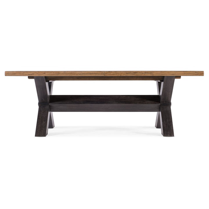 Big Sky - Trestle Dining Table With 2-20" Leaves