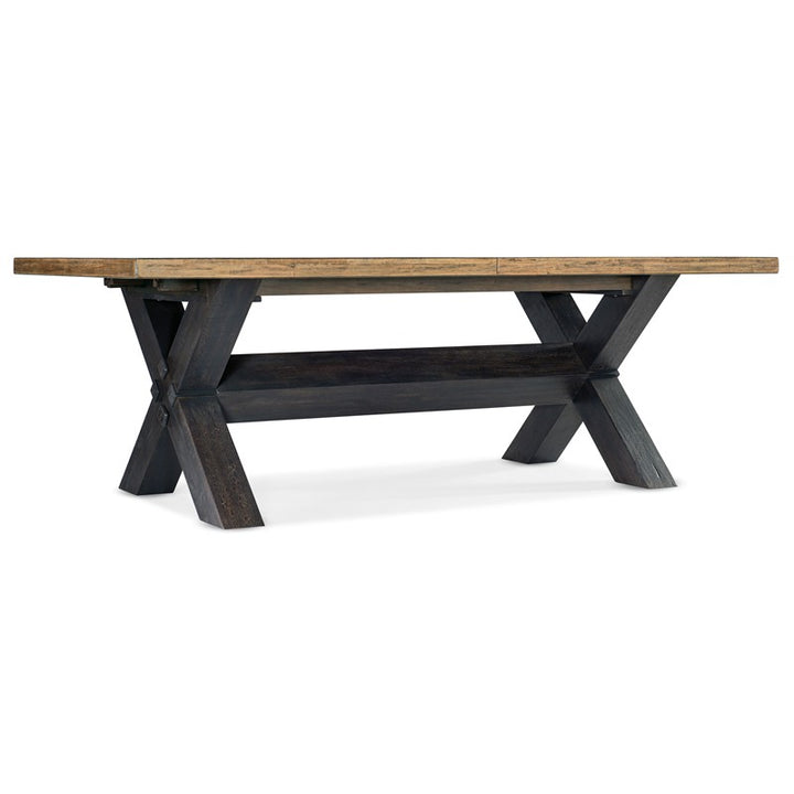 Big Sky - Trestle Dining Table With 2-20" Leaves