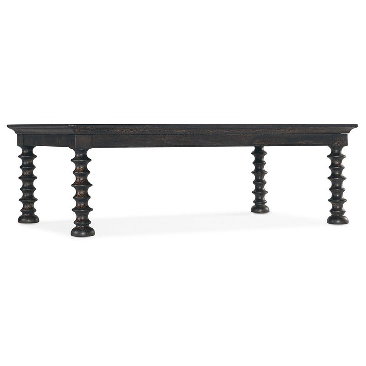 Big Sky - Turned Leg Cocktail Table