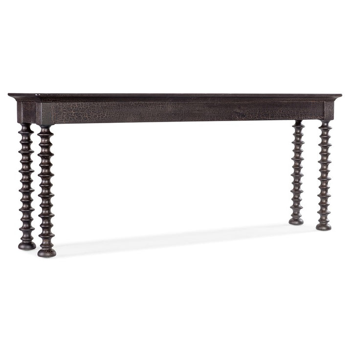 Big Sky - Turned Leg Sofa Table - Black